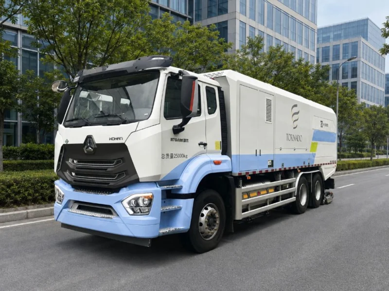 FHS5250TWQZE6NG LNG道路污染清除车
